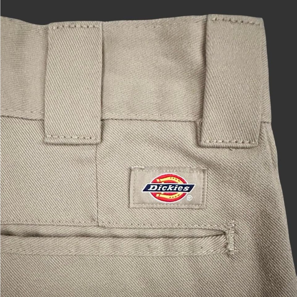 Dickies Khaki Work Chinos - Light Tan